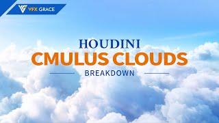 Houdini Tutorial | Cumulus Dynamic Clouds | VFX Breakdown