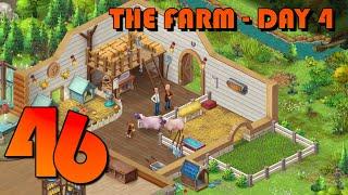 Playrix Homescapes - Farm Day 4 - Lake House Part 46 - Lets Play Match 3 Mobile Games