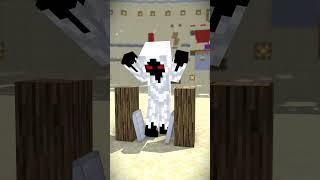 HELP Herobrine Break Bedrock VS Entity VS Notch VS Barbie #shorts #herobrine (Minecrat Animation)