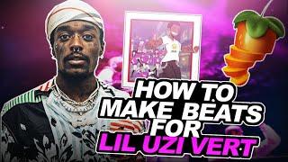 HOW TO MAKE A LIL UZI VERT TYPE BEAT | FL Studio 20 Tutorial