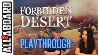 FORBIDDEN DESERT | Board Game | 2 Player Playthrough | Hung Out To Dry