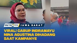 Viral! Cabup Indramayu Nina Agustina Dihadang saat Kampanye