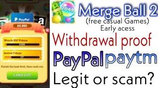 Merge Ball 2 legit or scam-Merge ball 2 payment proof-Merge ball 2 app