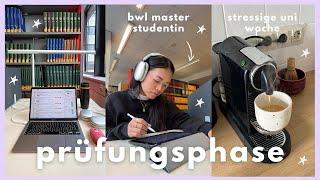 KLAUSURENPHASE: BWL Master Studentin, erstes Semester, Weekly Study Vlog, Prüfungen | Laica Vergara