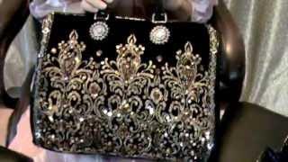 Старинные сумочки вышитые бисером, стразами. София Голдберг. Vintage handbags & Ameynra handbag.