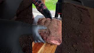Spice Cake Rub Beef Short Ribs  Smoked low & slow on the @Webergrillsca Searwood™ XL 600