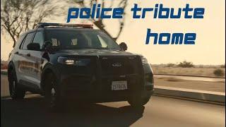 Police Tribute - Home