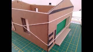 American garage model in scale 1/43, Ford f100 Diorama/ r.j.s.