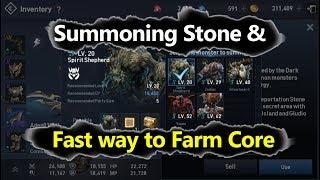 Lineage 2 Revolution Summoning Stone & Fast Way to Farm Monster Core