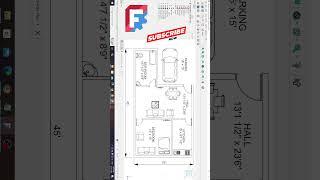 FreeCAD 1.0 Floor Plan Tutorial - 45 x 25 Floor Plan