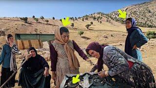 A warm stove and dear guests: Fariba's house becomes more intimate