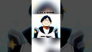 pick a room! (mha boys) #mha #myheroacademia #myhero #bakugo #deku #todoroki #dabi #kirishima #denki