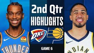 Oklahoma City Thunder vs Indiana Pacers Full 2nd Qtr Highlights - Jun 19 - 2025 NBA Highlights