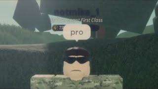 becoming a Sergeant First Class in fort martin (roblox).