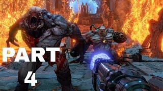 DOOM ETERNAL Walkthrough Gameplay Part 4 - Rebuild The Celestial Locator (FULL GAME)