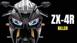 QJMotor SRK 421 RR Revealed !! More Powerfull Inline 4 Engine than ZX-4R