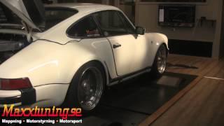 Mappning MaxxECU - 445WHP Porsche 930 - Maxxtuning AB