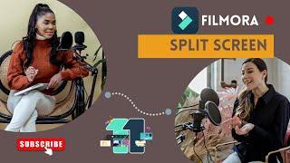 NEW SPLIT SCREEN OVERLAYS | HOW TO EDIT SPLIT SCREENS IN FILMORA 11