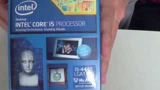 Intel Haswell Core i5 Processor 4th Generation Unboxing