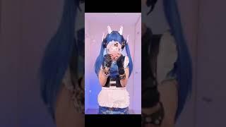 双马尾弹力摇壁纸