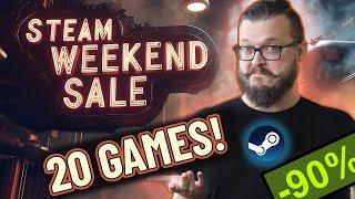 Steam WeekEND Sale! 30 Awesome Discounted Games to DEVOUR your Boredom!!️