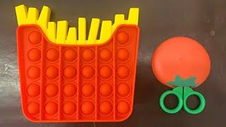 DIY Toys | Satisfying and Relaxing | Cut & Pop It French Fries Fidget Toy | Tiktok Compilation #ASMR