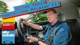 Walter Röhrl testet den McLaren F1!