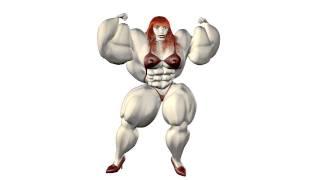 3d animation Female Bodybuilder - No.4