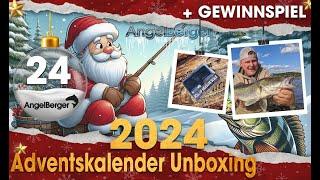 2024 Angel Berger Adventskalender Unboxing Türchen 24 Vorstellung Angel  Weihnachtskalender Angeln