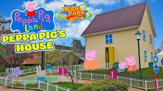 Play Inside PEPPA PIG'S HOUSE at Peppa Pig Land Heide Park (April 2025) [4K]