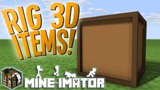 Basics: How To Build A Rig with Custom Item Sheets! | Mine-imator Tutorial