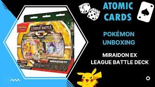 Pokémon Unboxing - Miraidon ex League Battle Deck