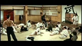 Bruce Lee VS Japanese Martial Arts School-陈真踢馆之李小龙 HD