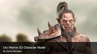 Orc Warrior Character Model