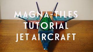 Magna-Tiles Idea: Jet Aircraft