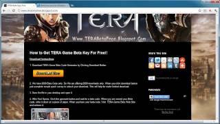 Download Tera Closed Beta Game Free!! - Tutorial