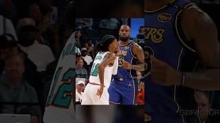 LeBron & Ja Morant TAUNTING each other 