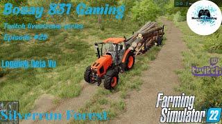 Farming Simulator 22 | SILVERRUN FOREST | Episode 25 | Twitch live | XSX