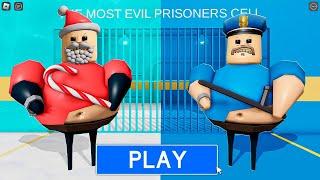 Christmas BARRY Vs Police BARRY Update! Full Game Walkthrough #obby (#roblox)