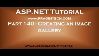 Creating an image gallery using asp net and c#   Part 140