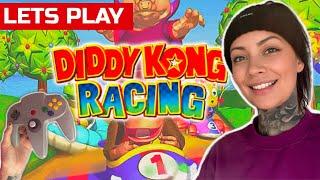 Diddy Kong Racing is way better than Mario Kart 64! Nintendo 64 gameplay