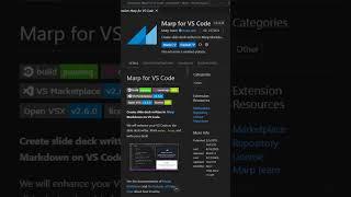 Write slides in VS Code