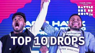 TOP 10 DROPS  | BattleBoxBD2019 | Beatbox Bangladesh | Best Beatbox Drops