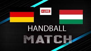 Germany vs Hungary handball friendly match 2024