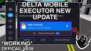 Official Delta Executor V639 Released | Download Link | Delta Mobile Executor New Update