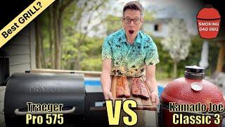 Traeger vs Kamado Joe? Baby back ribs head to head... which grill is BEST?