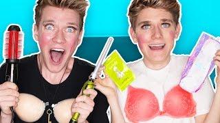 GUYS TRY GIRL PRODUCTS | Collins Key