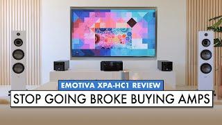 WHY SPEND MORE? Budget HIGH POWER Amplifier! EMOTIVA XPA-HC1 Review