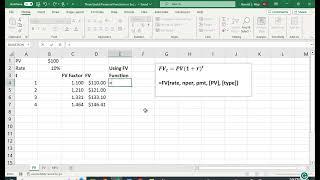 Three Useful Financial Functions in Excel