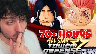 I Spent 70+ HOURS Becoming "The Strongest in History" in All Star Tower Defense (ASTD)